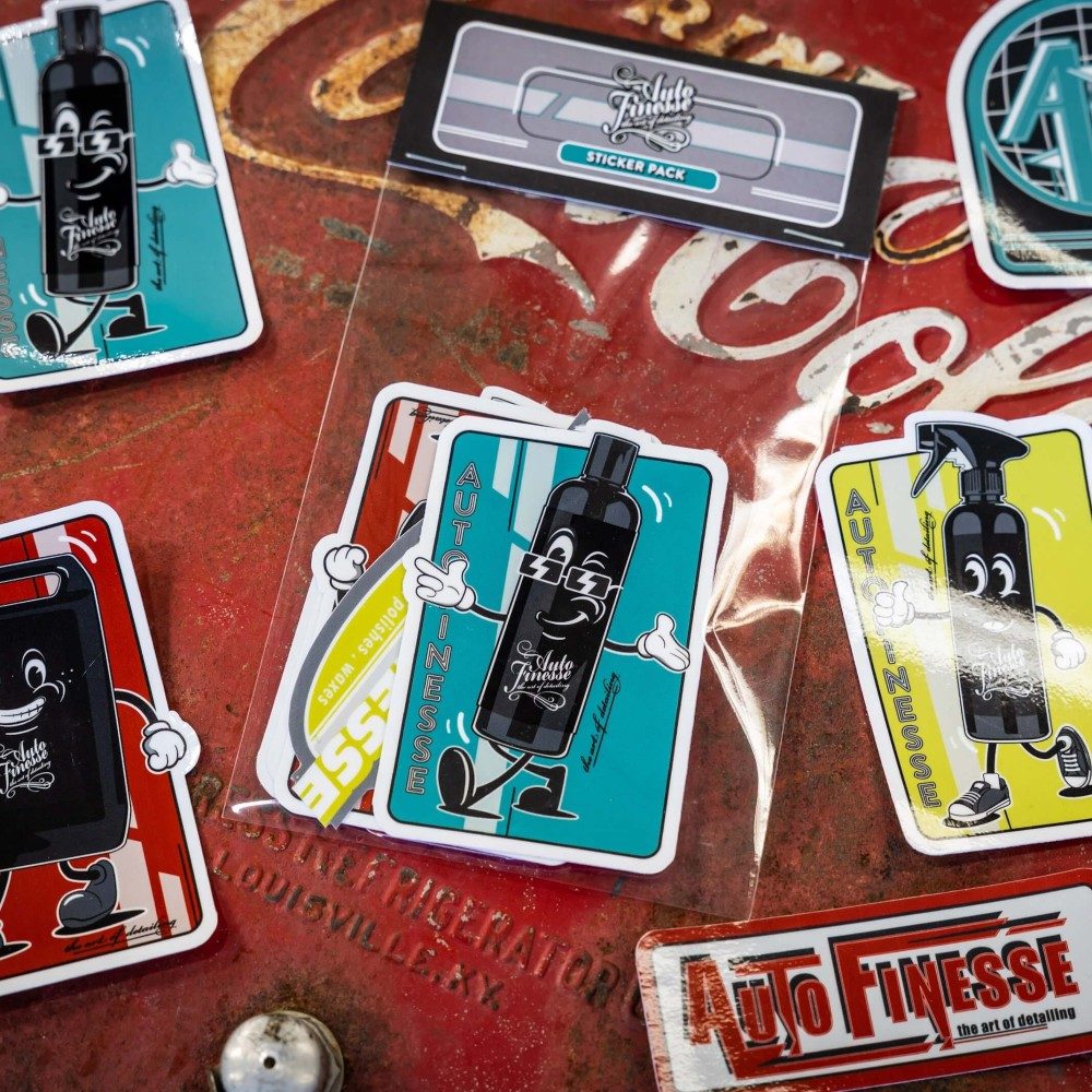 Auto Finesse Sticker Pack Pack de Autocolantes AF
