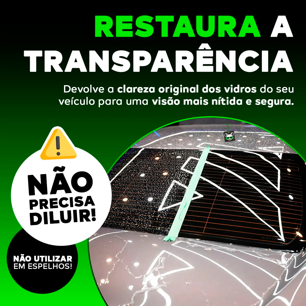 Restaurador de Vidros Prizm Acid Rain 500ml – Vonixx