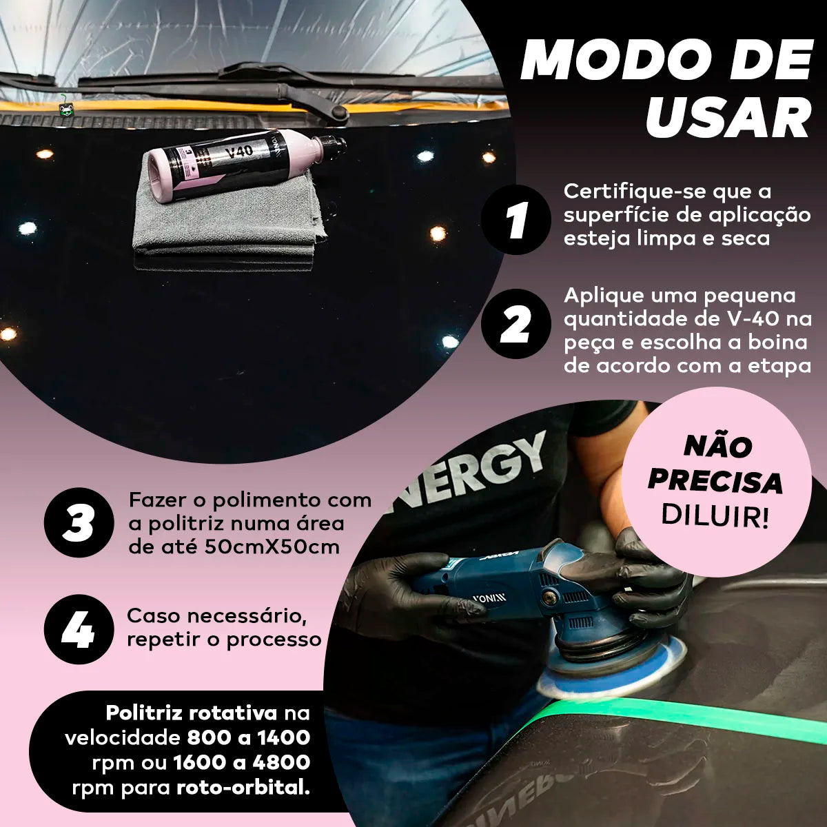 Polidor 4 em 1 Asian Soft V40 500ml – Vonixx