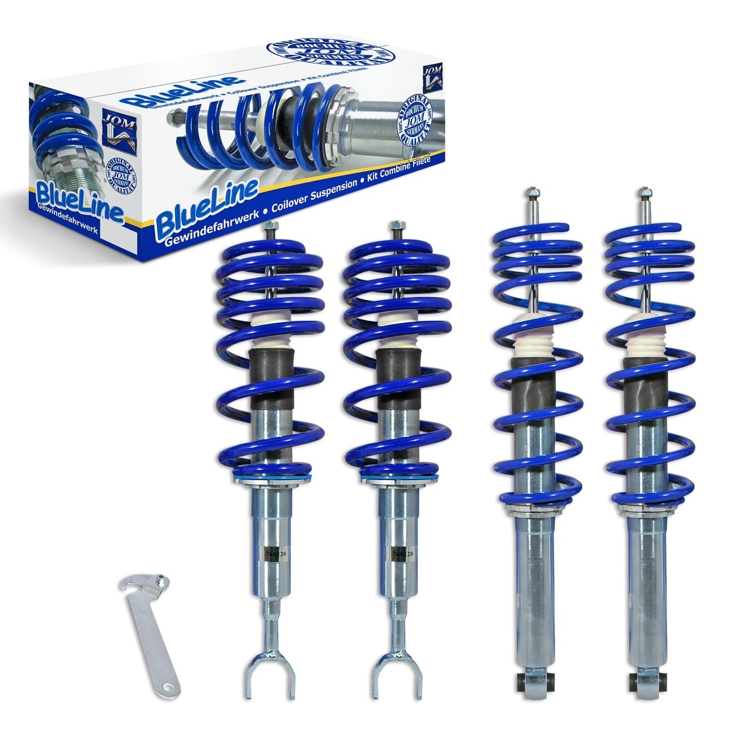 SUSPENSÃO REGULÁVEL COILOVER BLUE LINE PARA AUDI A4 B5