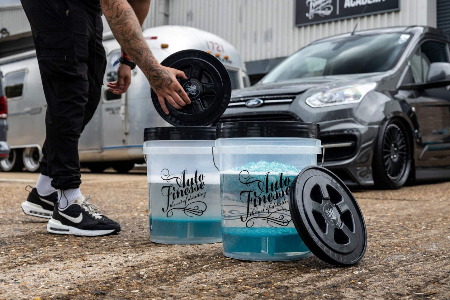 Detailing Bucket Balde de lavagem com grid incluída AF