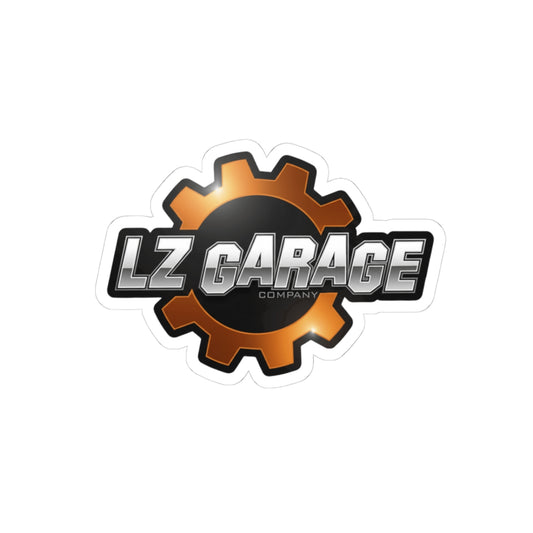 Autocolante LzGarageCo. Gold Version Especial 10 anos