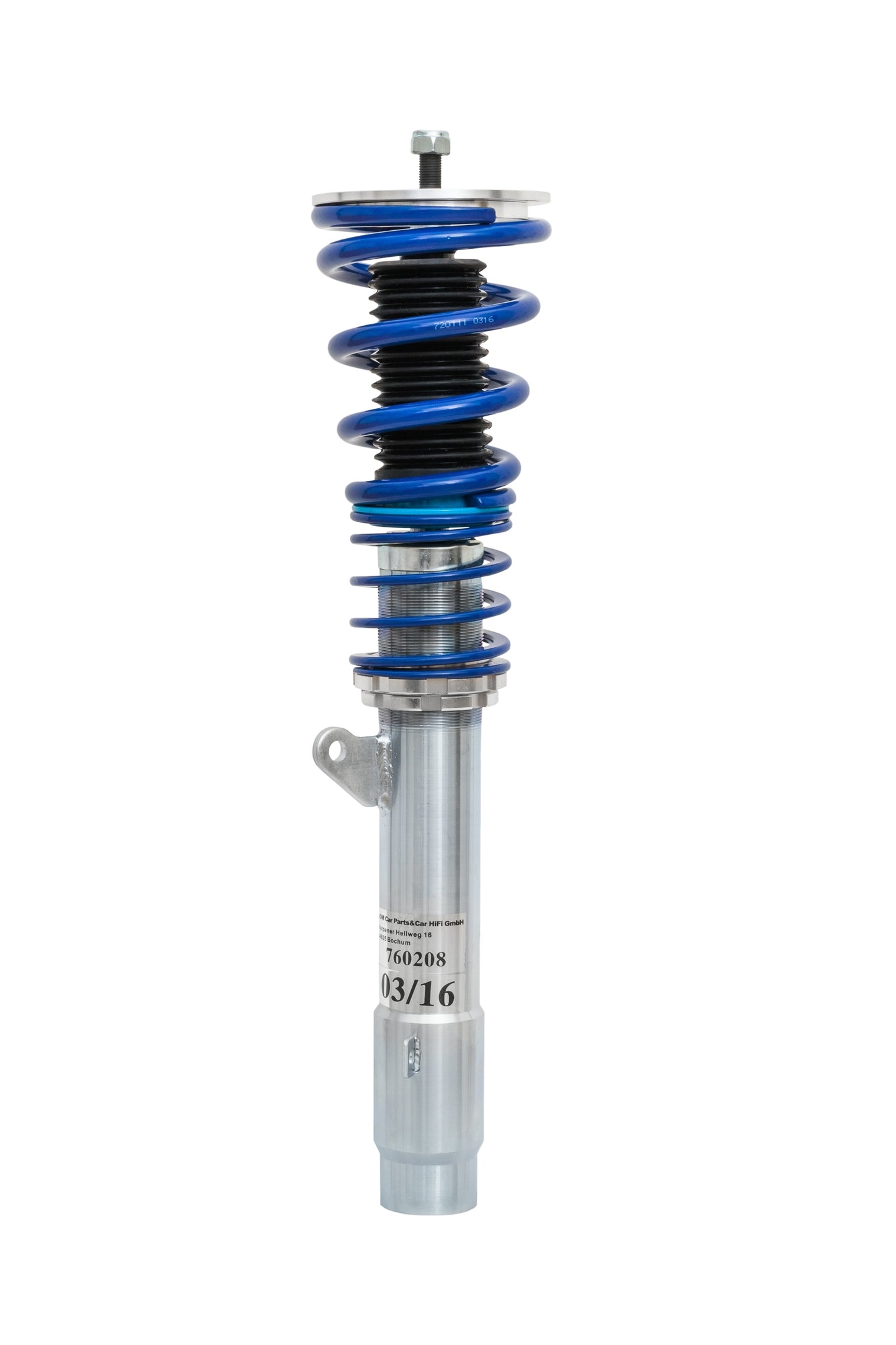 SUSPENSÃO REGULÁVEL COILOVER BLUE LINE PARA BMW SERIE 1 F20 F21 114, 116, 118, 120, 125 ATÉ 2011-