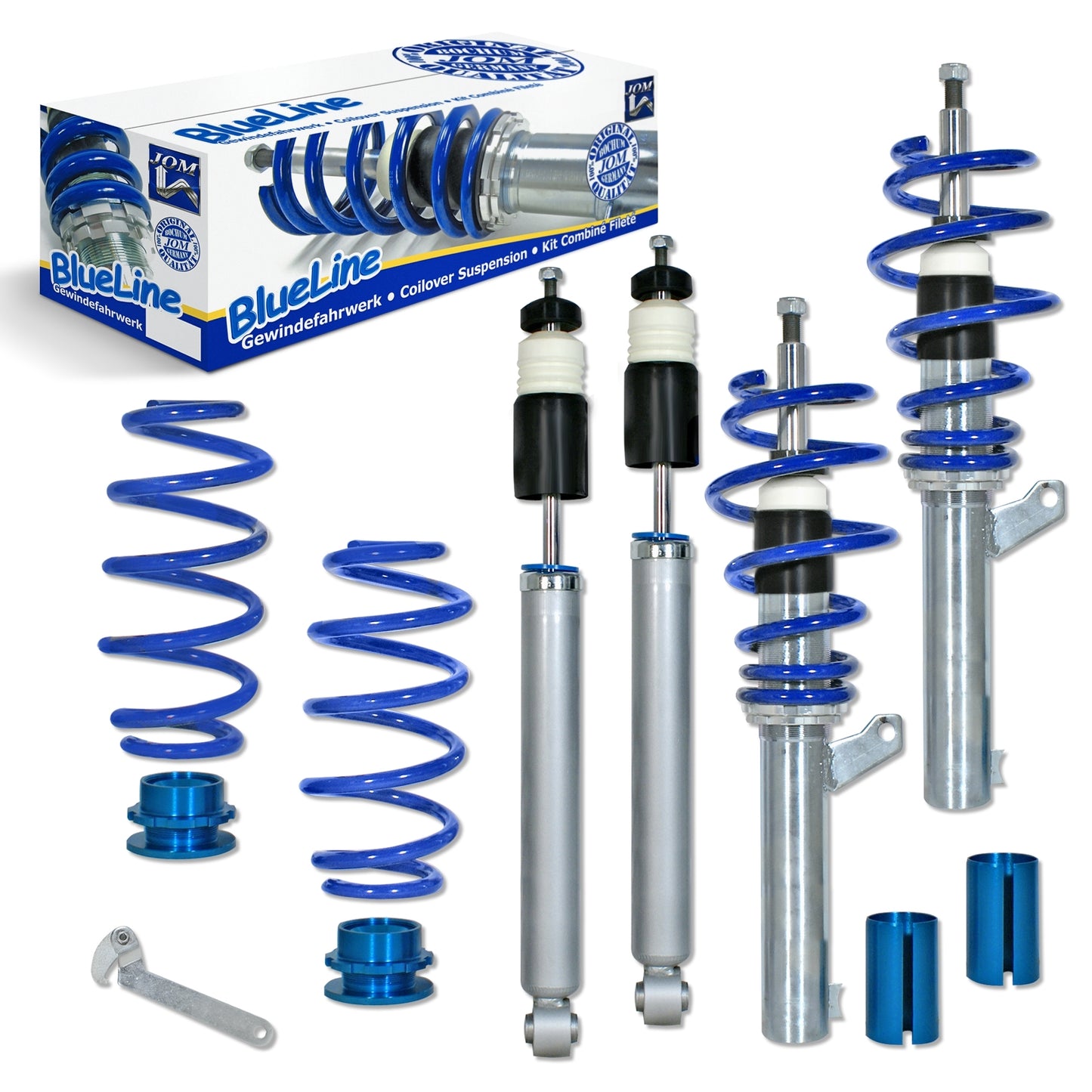 SUSPENSÃO REGULÁVEL COILOVER BLUE LINE PARA VOLKSWAGEN VW GOLF MK5 DIESEL
