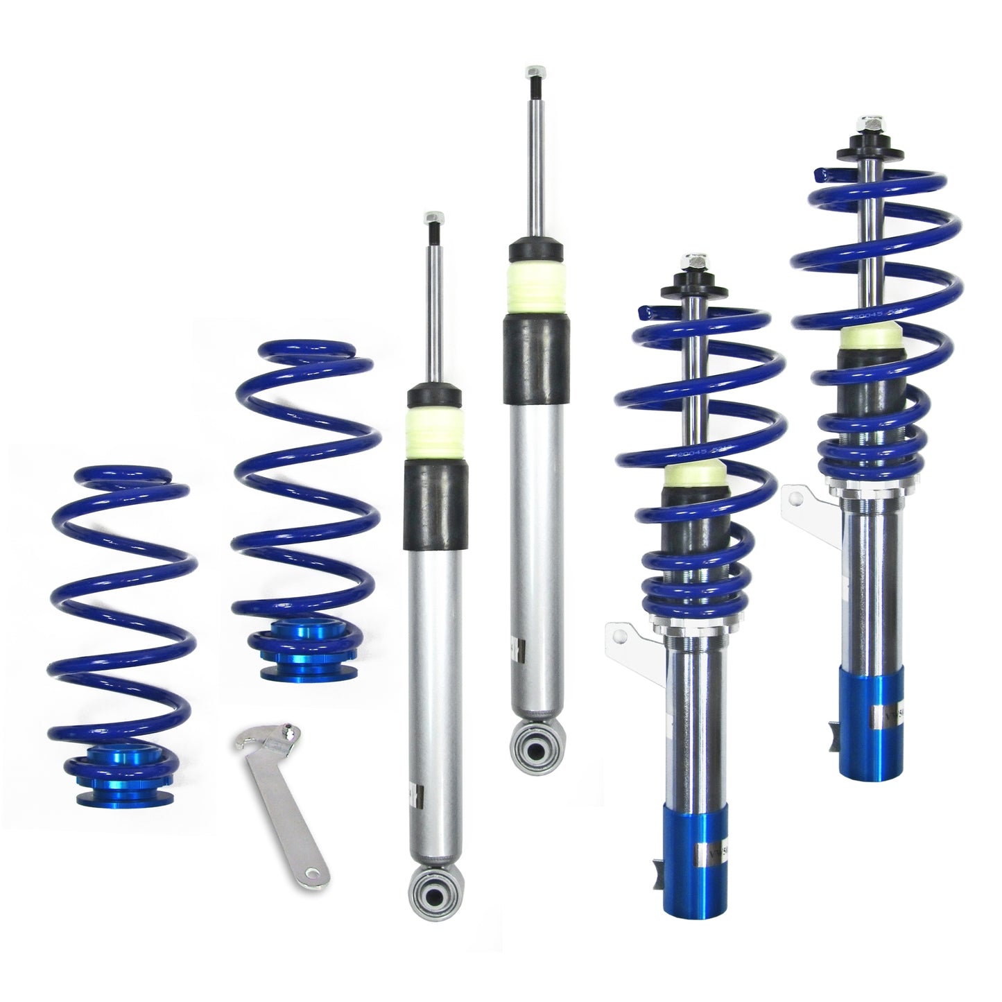 SUSPENSÃO REGULÁVEL COILOVER BLUE LINE PARA VOLKSWAGEN VW GOLF MK6 PLUS VARIANT 1.9TDi / DSG, 2.0TDi / DSG