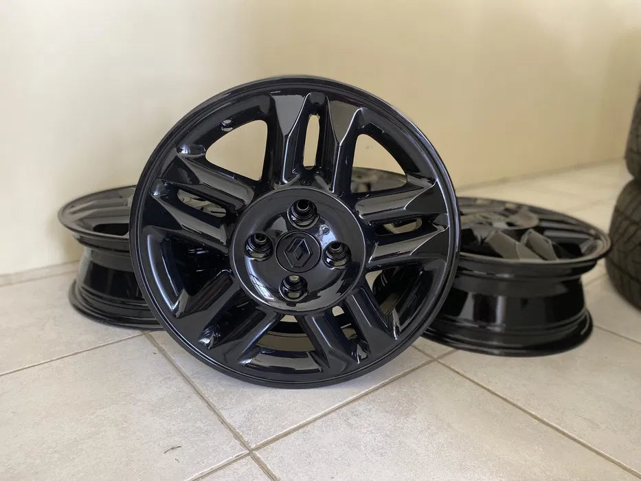 Jantes 15” 4x100 originais Renault Modus Zoe Kangoo Scenic Clio Dacia