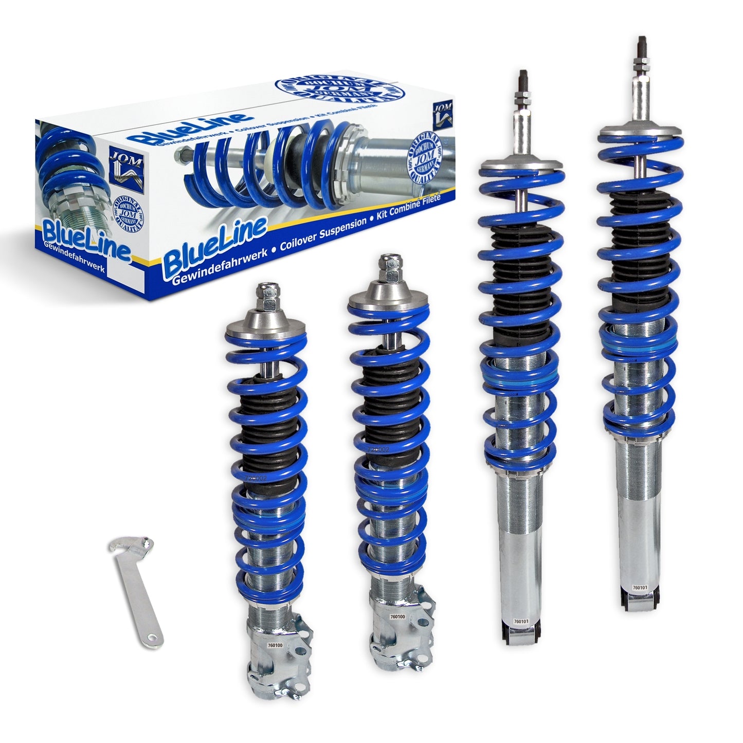 SUSPENSÃO REGULÁVEL COILOVER BLUE LINE PARA VOLKSWAGEN VW GOLF MK3