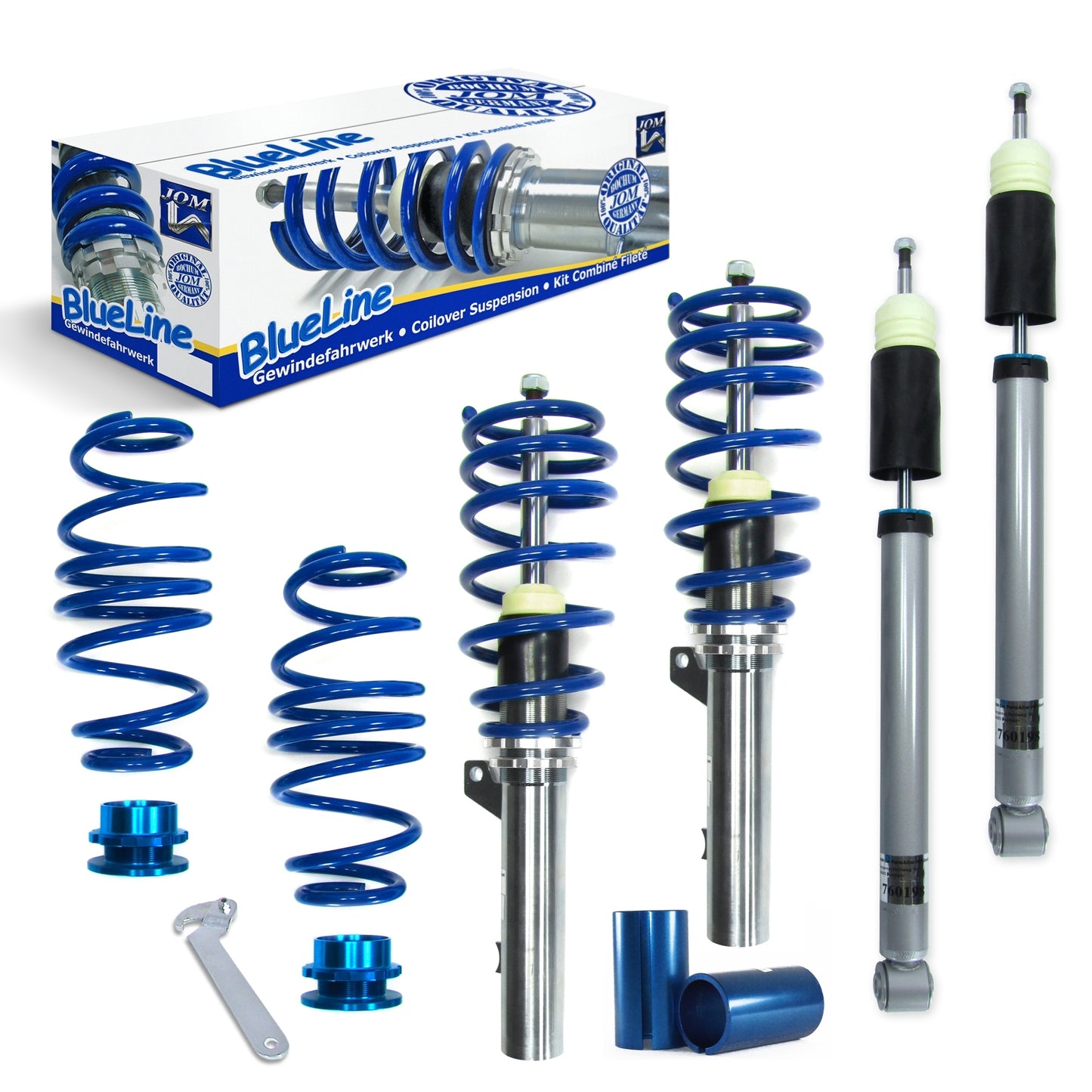 SUSPENSÃO REGULÁVEL COILOVER BLUE LINE PARA VOLKSWAGEN VW GOLF MK7