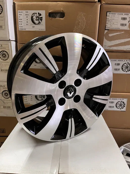 Jantes 16” 4x100 originais Renault Captur Clio Zoe Dacia Nissan Toyota Opel