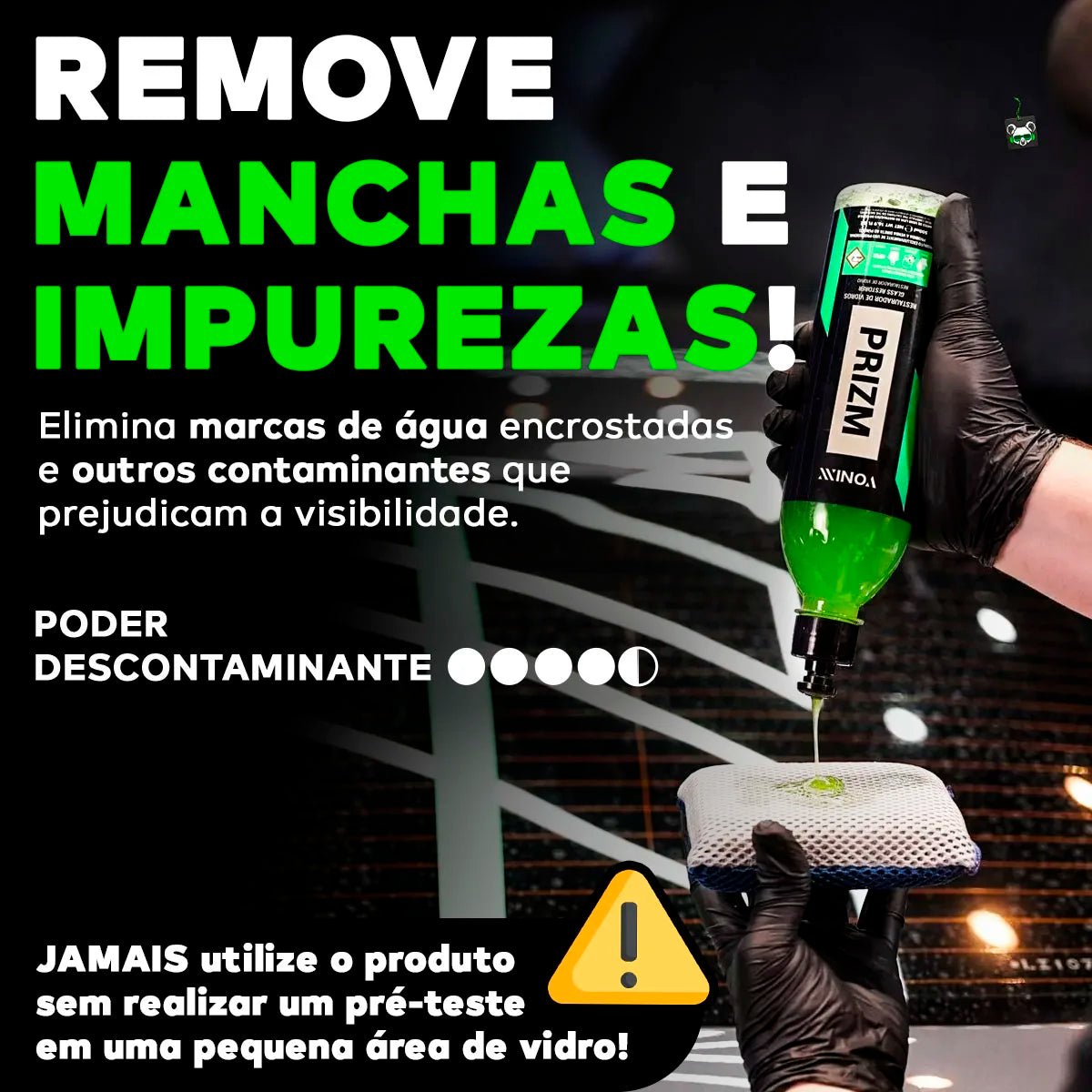 Restaurador de Vidros Prizm Acid Rain 500ml – Vonixx