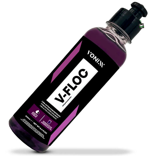 Shampoo Automotivo Neutro Super Concentrado V-Floc 240mL – Vonixx