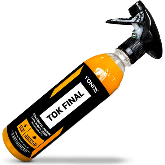 Cera Líquida Automotiva Carnaúba Tok Final 500ml – Vonixx