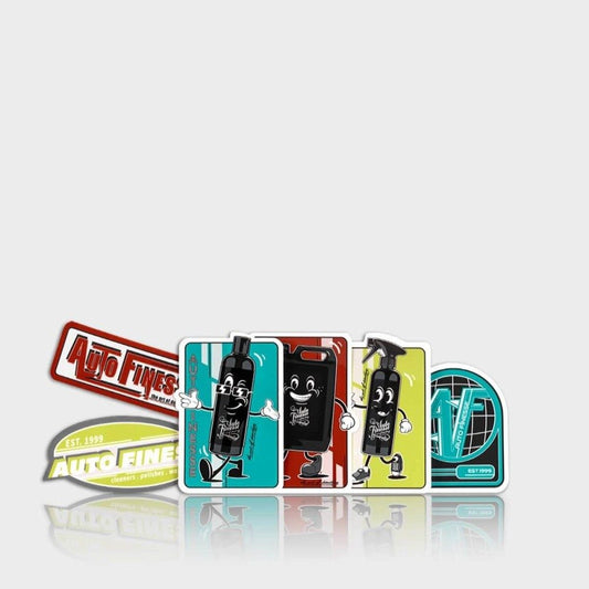 Auto Finesse Sticker Pack Pack de Autocolantes AF