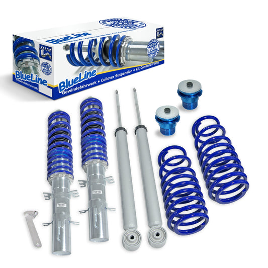 SUSPENSÃO REGULÁVEL COILOVER BLUE LINE PARA VOLKSWAGEN VW GOLF 4 / BORA + Variant (1J) 97-06