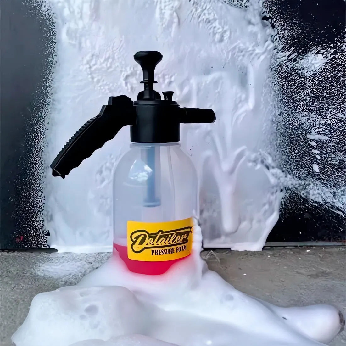 Pulverizador e Snow Foam Manual 3 em 1 Pressure Foam - Detailer (Capacidade 2 Litros)